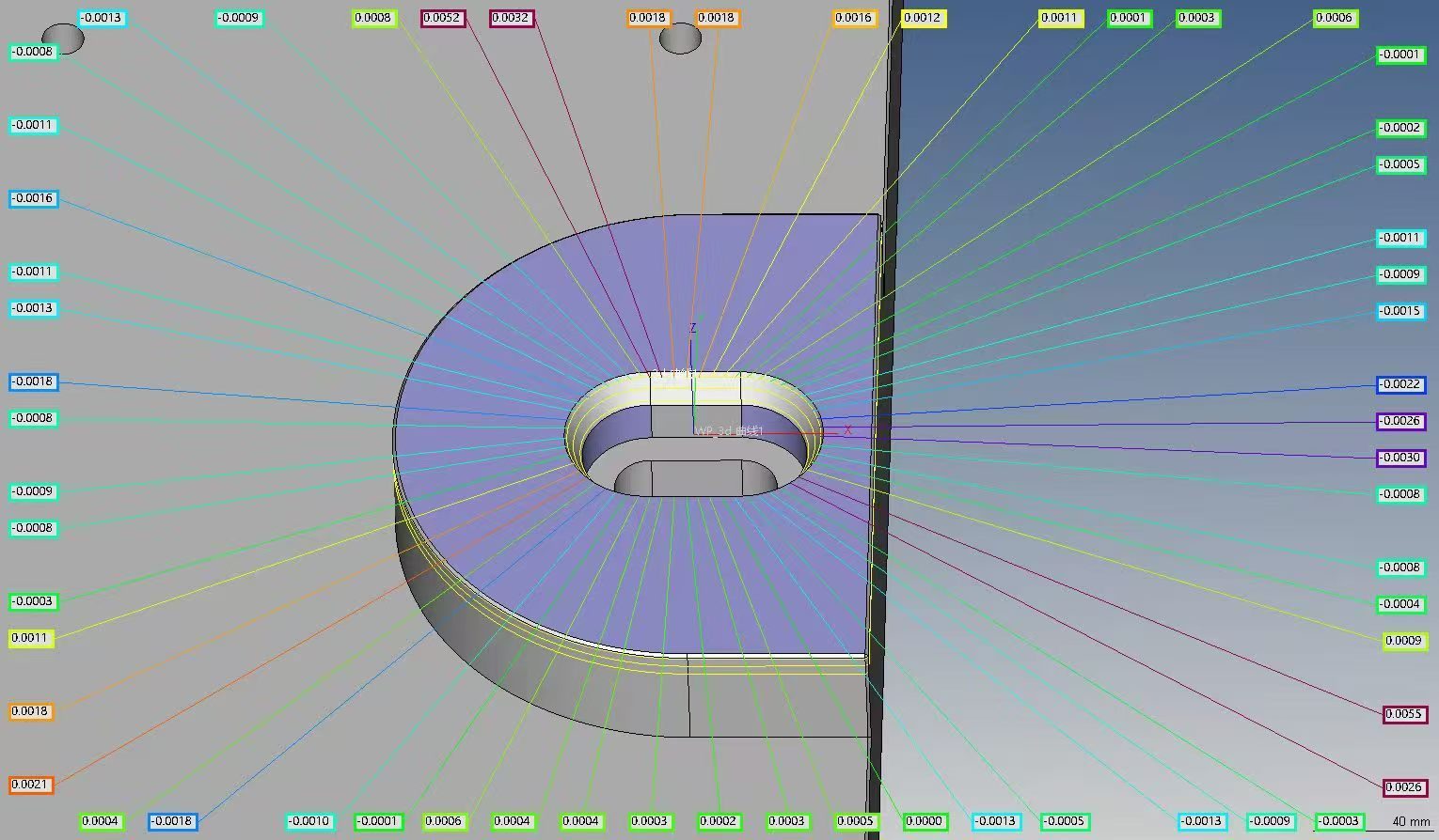Zeiss CMM inspection report confirming flatness deviation within 0.005 mm